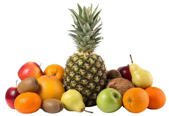 frutas coloridas sabroso jugoso maduro fresco en un escritorio blanco removebg preview