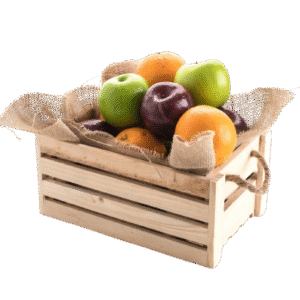 cesta básica de verduras y frutas ecológicas