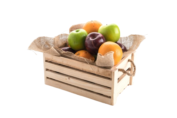 cesta básica de verduras y frutas ecológicas
